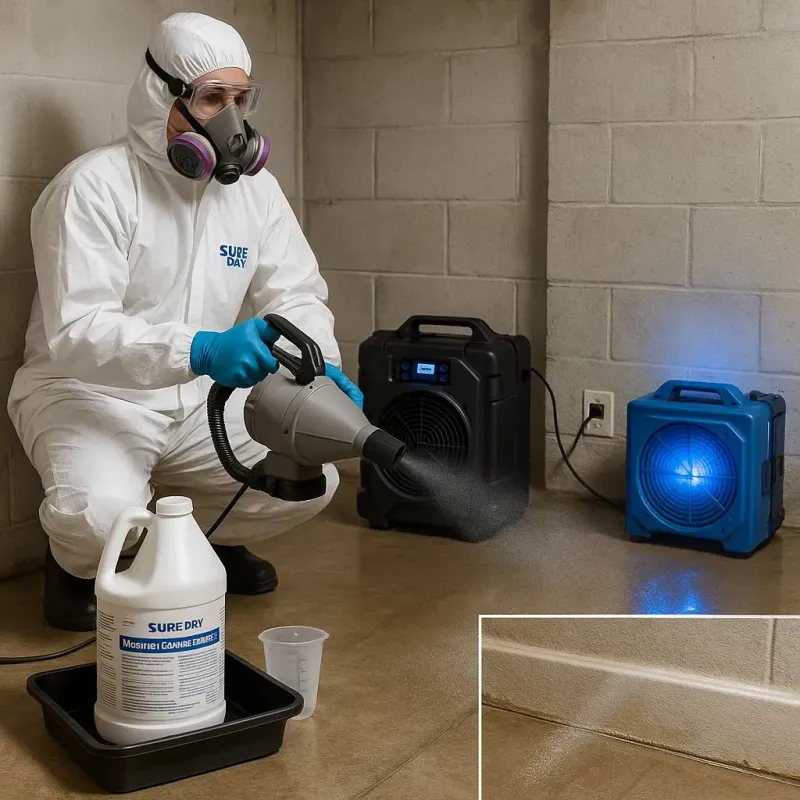 Sanitization and Odor Removal process in Menahga, MN