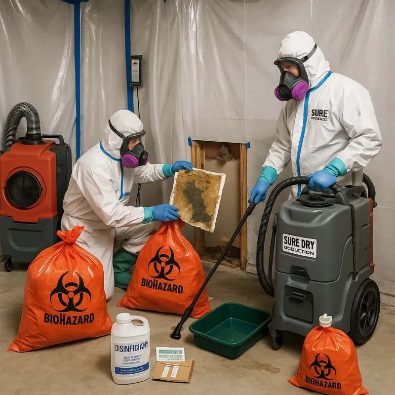 Contaminated Water Handling Protocols process in Menahga, MN