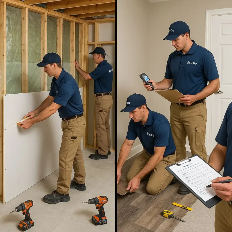 Repairs and Reconstruction process in Menahga, MN